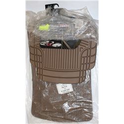 NEW WEATHERTECH FRONT & BACK RUBBER FLOOR MATS