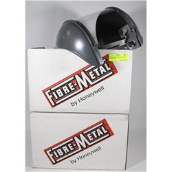 LOT OF 2 NEW FIBERMETAL FULL FACE  SHIELDS