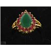 Image 1 : EMERALD AND RUBY RING