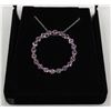 Image 1 : #19 GENUINE AMETHYST PENDANT NECKLACE