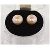 Image 1 : #95 FRESH WATER PEARL EARRING .925 STERLING SILVER