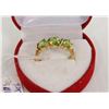 Image 1 : #35 GENUINE PERIDOT RING
