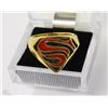 Image 1 : SUPERMAN LOGO GOLD TONE RING