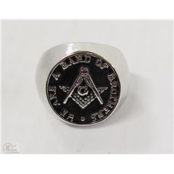 BAND OF BROTHERS MEN'S GOLD TONE RING