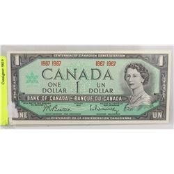 1967 CANADIAN ONE DOLLAR BANK NOTE