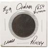 Image 1 : 1859 CANADA LARGE PENNY - NARROW 9