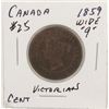 Image 1 : 1859 CANADA LARGE PENNY - WIDE 9
