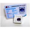 Image 1 : NATURAL OVAL CUT AMETHYST GEMSTONE & COA