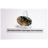 Image 1 : NATURAL MOSS OPAL AGATE CABACHON