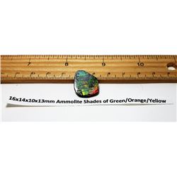 GREEN FIRE AMMOLITE GEMSTONE