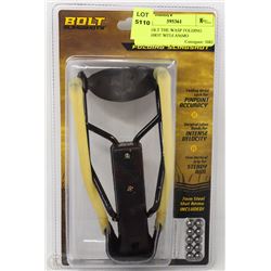 NEW BOLT THE WASP FOLDING SLINGSHOT WITH AMMO