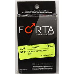 FORTA FOR MEN NUTRITIONAL SUPPLEMENT