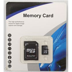 NEW 32GB MICRO SD CARD WITH ADAPTOR