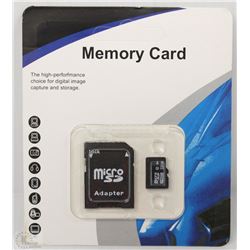 NEW 32GB MICRO SD CARD WITH ADAPTOR