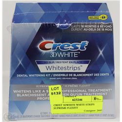 CREST 3DWHITE WHITE STRIPS SUPREME FLEXFIT