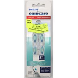 PHILIPS SONICARE VALUE PACK 5 BRUSH HEADS STANDARD
