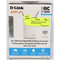 DLINK AMPLIFI AC1200 GIGABIT DUAL BAND WIFI RANGE