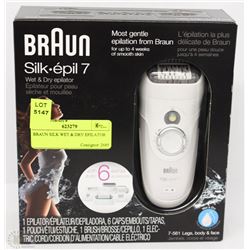 BRAUN SILK WET & DRY EPILATOR