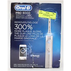 ORAL-B PRO6000 SMART SERIES ELECTRIC TOOTHBRUSH