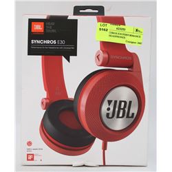 JBL SYNCHROS E30 PERFORMANCE ON-EAR HEADPHONES