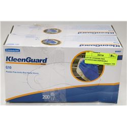 LOT OF 2 POWDER FREE KLEENGUARD DISPOSABLE