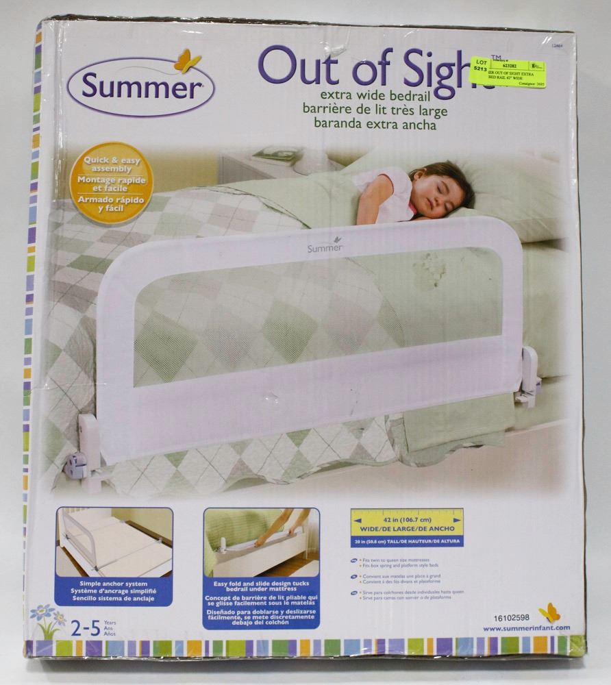 Summer Out Of Sight Extra Wide Bed Rail 42 Wide Summer Out Of Sight Extra Wide Bed Rail 42 Wide