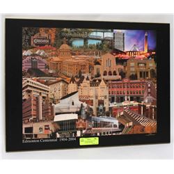 EDMONTON CENTENNIAL CON BOLAND 18"X24" PICTURE
