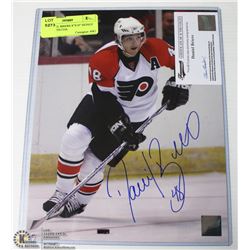 142) DANIEL BRIERE 8"X10" SIGNED PHOTO WITH COA