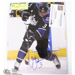 143) JACK JOHNSON 8"X10" SIGNED PHOTO WITH COA