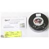 Image 1 : 136) PASCAL LECLAIRE SIGNED PUCK WITH COA