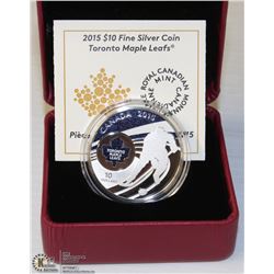 17) RCM 2015 $10 FINE SILVER COIN - TORONTO