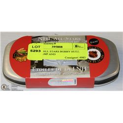 61) NHL ALL STARS BOBBY HULL 2001 STAMP AND