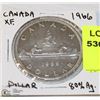 Image 1 : 1966  CANADIAN ONE DOLLAR COIN
