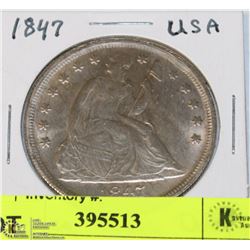1847 USA REPLICA DOLLAR
