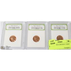 112) USA 1968-S LINCOLN 1 CENT BRILLIANT