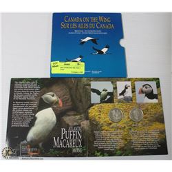 106) RCM 1995 STERLING SILVER 2 COINS 50 CENT