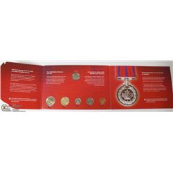 107) RCM MEDAL OF BRAVERY 25-CENT COIN