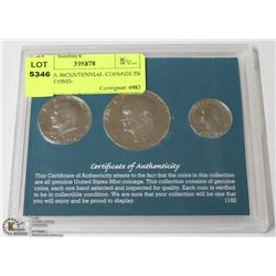 131) USA BICENTENNIAL COINAGE IN PROOF COND-