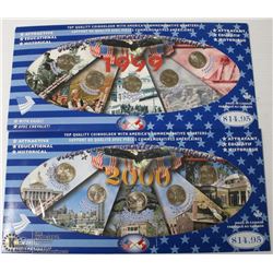 100) UNCIRCULATED USA COMMEMORATIVE QUARTERS
