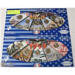 101) UNCIRCULATED USA COMMEMORATIVE QUARTERS