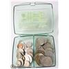 Image 1 : SMALL CASE OF ASSORTED  WORLD COINS