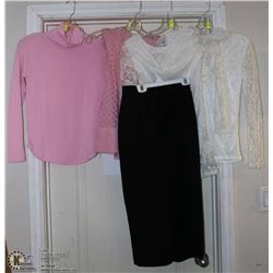 LOT OF 5 ITEMS OF WOMENS CLOTHING SIZE UNKNOWN