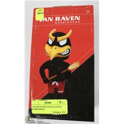 159) VAN RAVEN HAND PAINTED BOBBLEHEAD