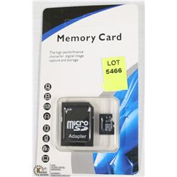 NEW 32GB MICRO SD CARD WITH ADAPTOR