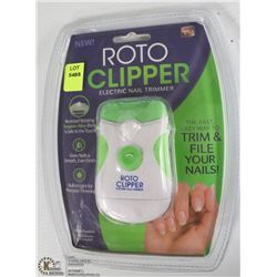 NEW ROTO CLIPPER ELECTRIC NAIL TRIMMER