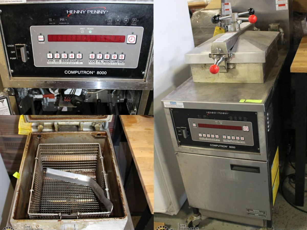 FEATURED ITEM LOT 6429 HENNY PENNY COMPUTRON 8000 PRESSURE COOKER