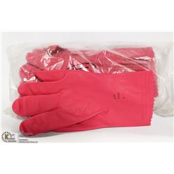 LOT OF 12 PAIRS OF ANSELL #100 LATEX GLOVES