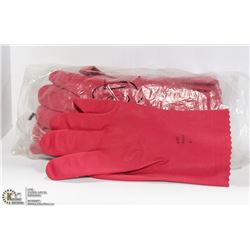 LOT OF 12 PAIRS OF ANSELL #100 LATEX GLOVES
