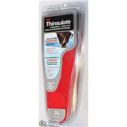 2 PAIRS OF 3M THINSULATE THERMAL INSOLES SIZE 11
