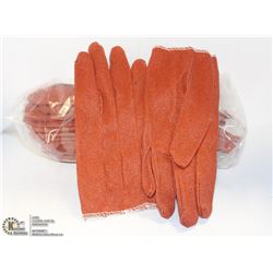 LOT OF 12 PAIRS OF FLEX VINYL GLOVES LADIES SIZE
